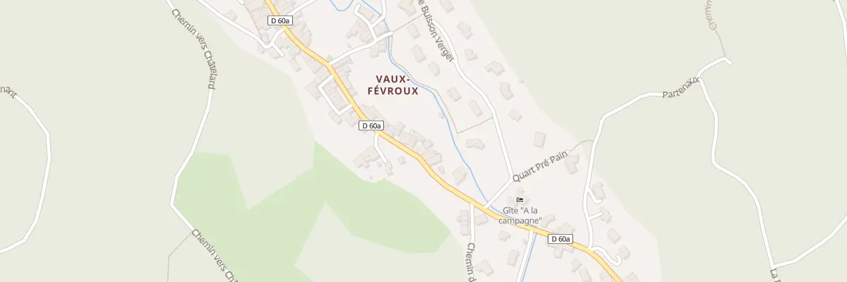 Plan du 407 Rue Principale Vaux Fevroux à Vaux-en-Bugey