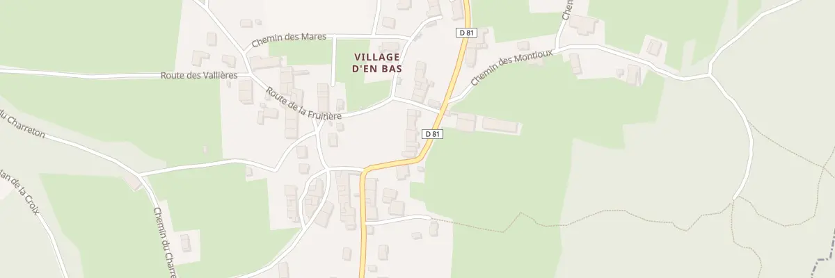 Plan du 5100 Village d’En Bas à Ramasse