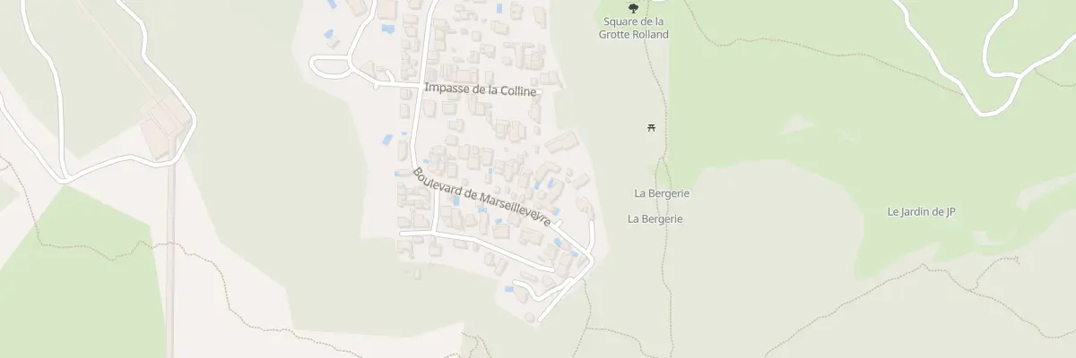 Plan du 93 Bd Marseille Veyre à Marseille 8e Arrondissement