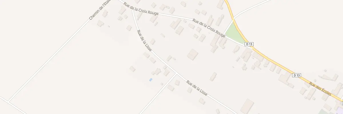 Plan du 6 Rue de la Lisse à Longwy-sur-le-Doubs