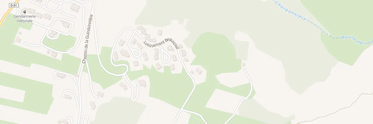 Plan du 5225 Lot Beausoleil à Rémuzat