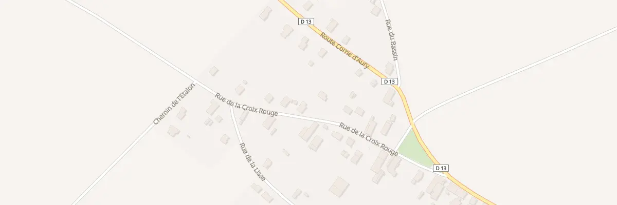 Plan du 6 Rue de la Croix Rouge à Longwy-sur-le-Doubs