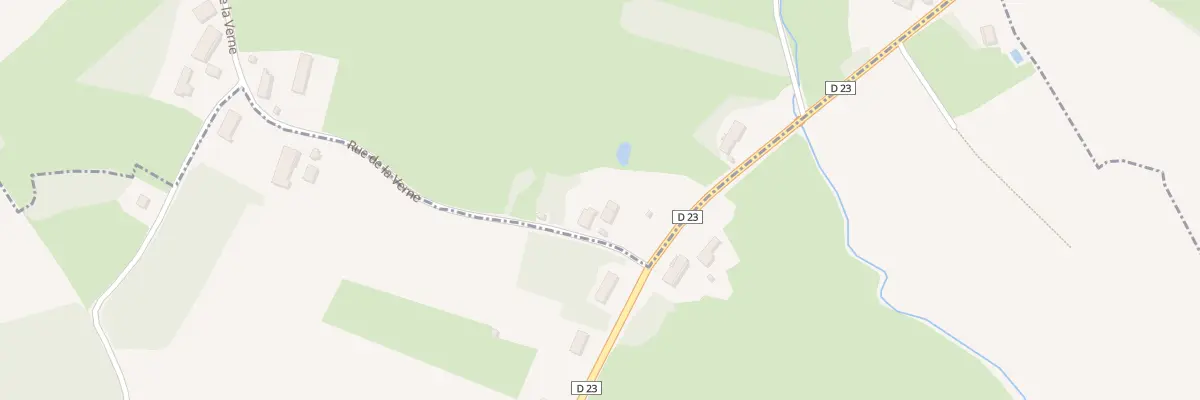Plan du 2 Rue de la Verne à Mouthier-en-Bresse