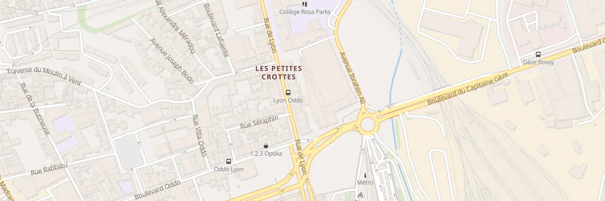 Plan du 196 Rue de lyon à Marseille 15e Arrondissement