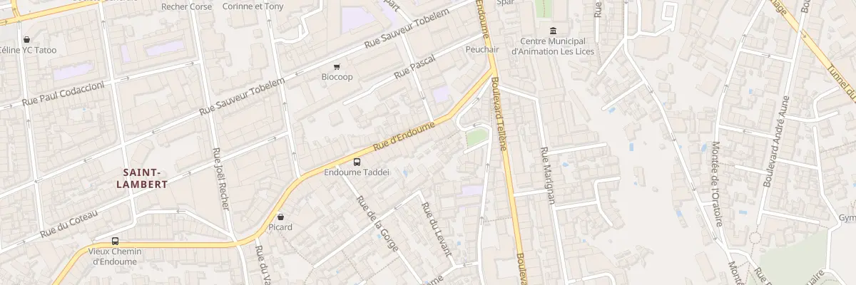 Plan du 75 Rue d’endoume à Marseille 7e Arrondissement