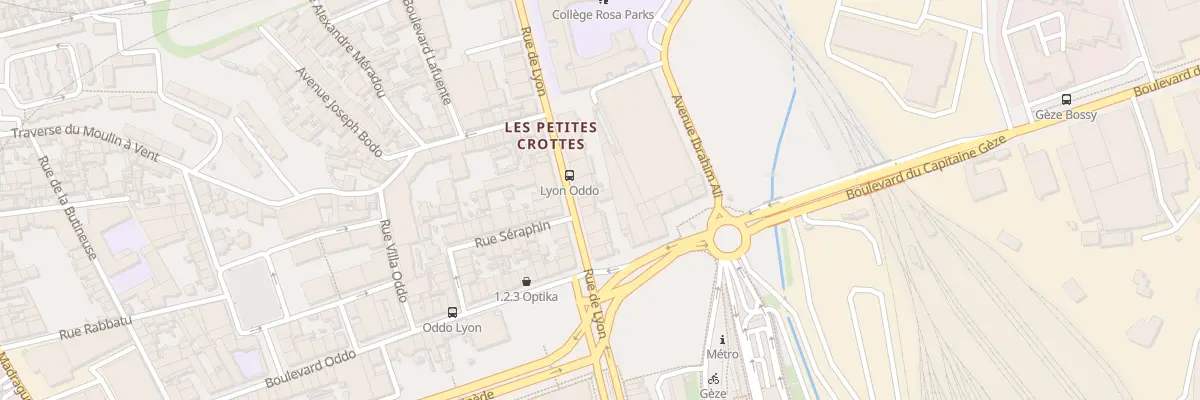 Plan du 194 Rue de lyon à Marseille 15e Arrondissement