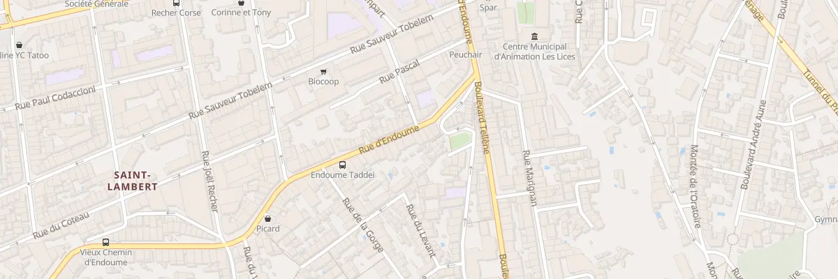 Plan du 73 Rue d’endoume à Marseille 7e Arrondissement