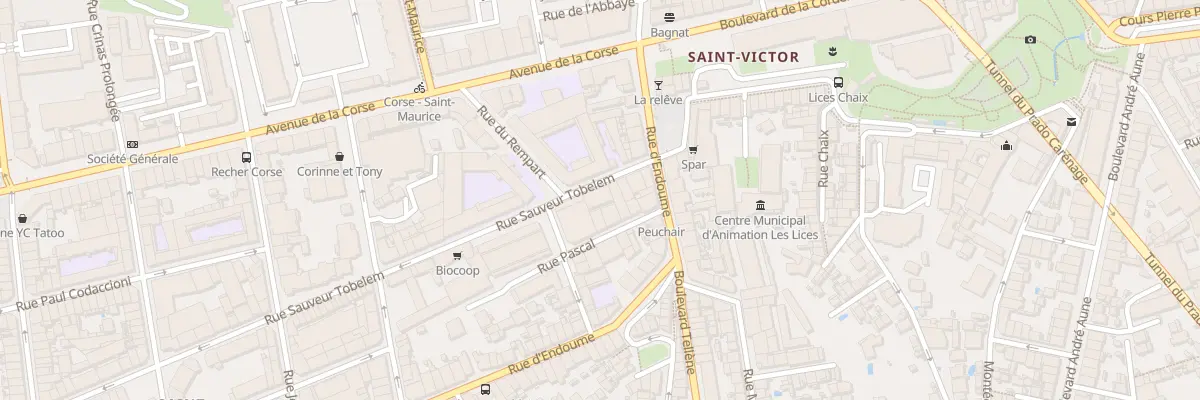 Plan du 9 Rue sauveur tobelem à Marseille 7e Arrondissement