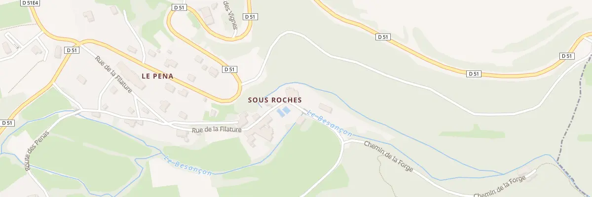 Plan du 5090 Sous Roches à Balanod