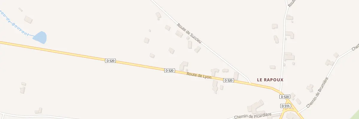 Plan du 92 Rte de Lyon à Biol