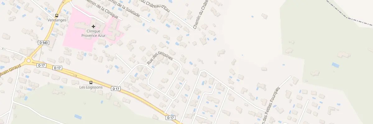 Plan du 21 Rue des Feissines les Fourques à Éguilles
