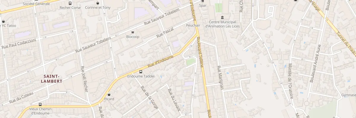 Plan du 69 Rue d’endoume à Marseille 7e Arrondissement