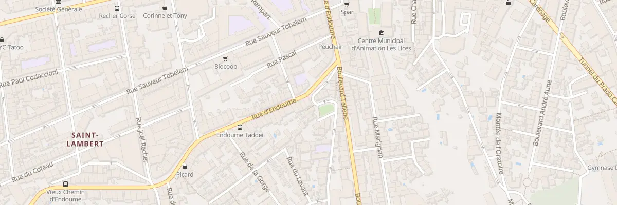 Plan du 67 Rue d’endoume à Marseille 7e Arrondissement