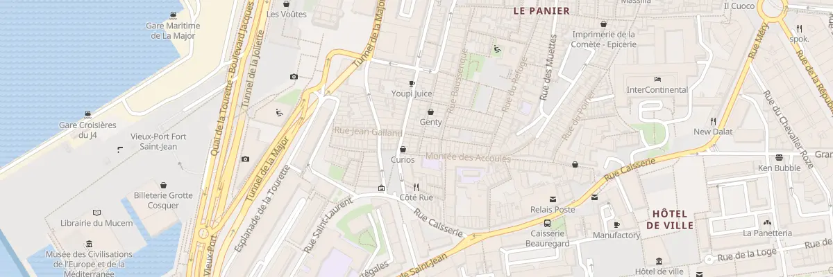 Plan du 7 Rue puits baussenque à Marseille 2e Arrondissement