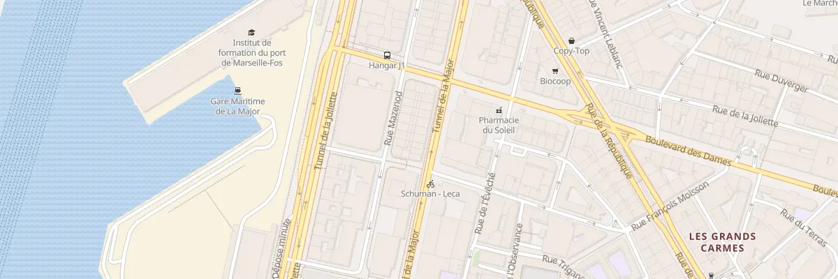 Plan du 27 Av Robert Schuman à Marseille 2e Arrondissement