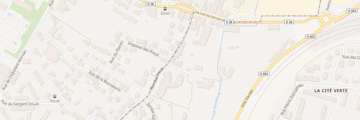Plan du 13 Rue des Preux à Verdun