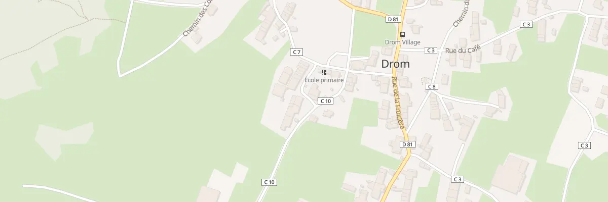 Plan du 80 Rue Hector Caillat à Drom