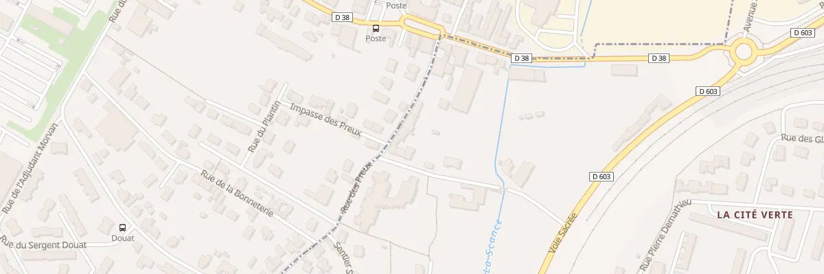 Plan du 11 Rue des Preux à Verdun