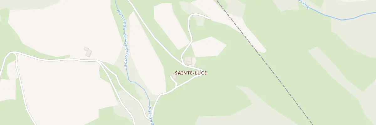 Plan du 5058 Ste Luce à Vercoiran