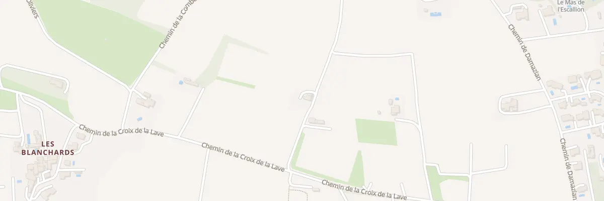 Plan du 5520 Saint Francois à Saint-Saturnin-lès-Apt