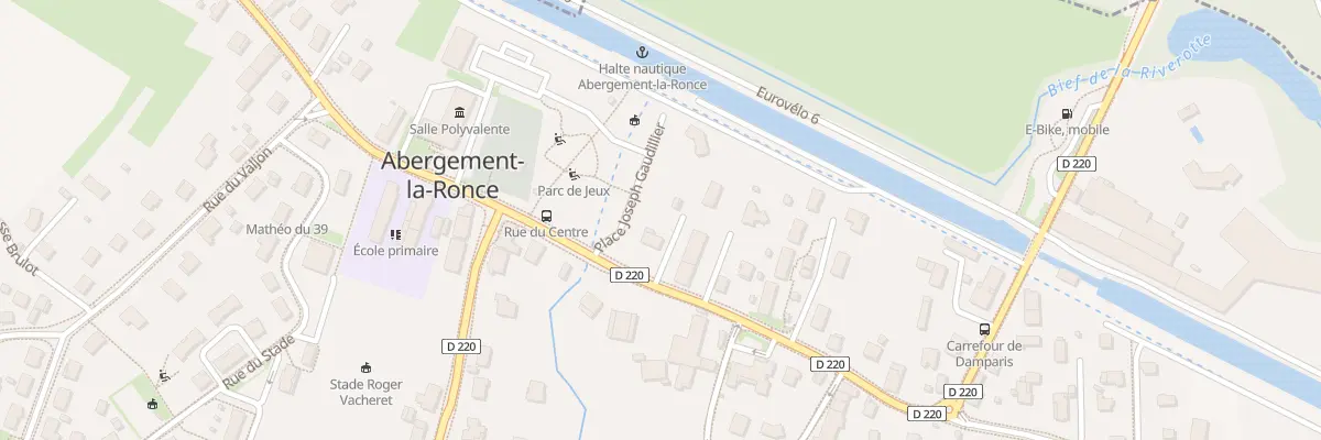 Plan du 2A Rue du Centre à Abergement-la-Ronce