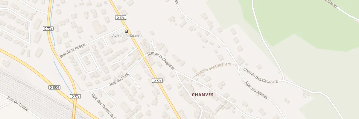 Plan du 9 Rue de la Chapelle à Ambérieu-en-Bugey