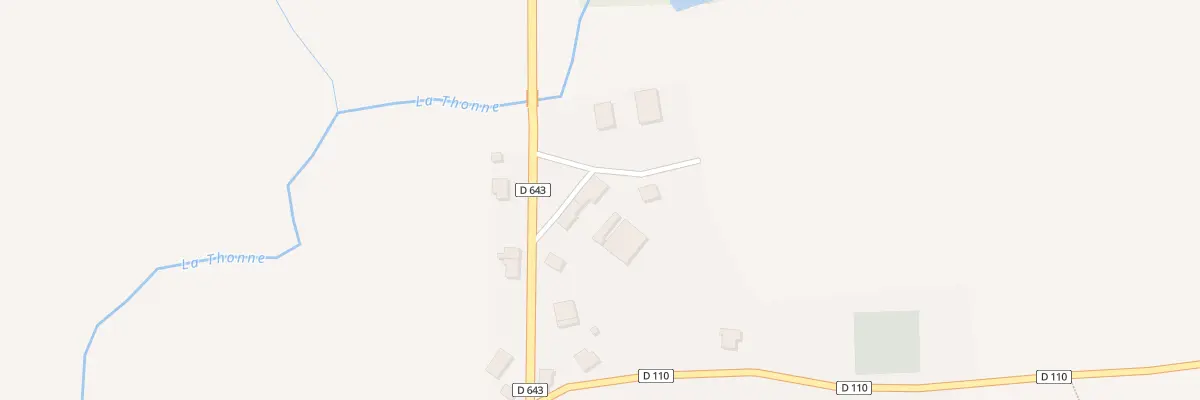 Plan du 4 Rue de la Donchaire à Thonnelle