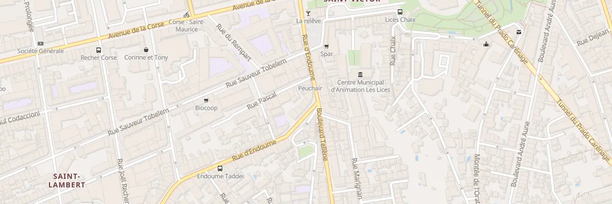 Plan du 62 Rue d’endoume à Marseille 7e Arrondissement