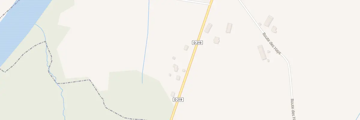Plan du 25 Rte de Neublans à Asnans-Beauvoisin