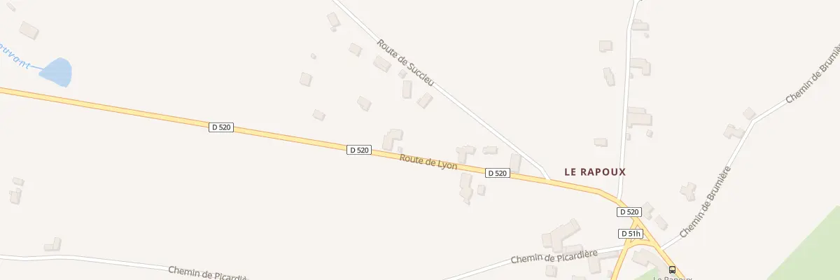 Plan du 88 Rte de Lyon à Biol
