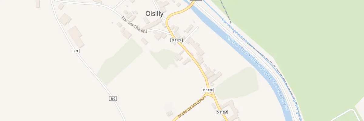 Plan du 6 Rue Grande Rue à Oisilly