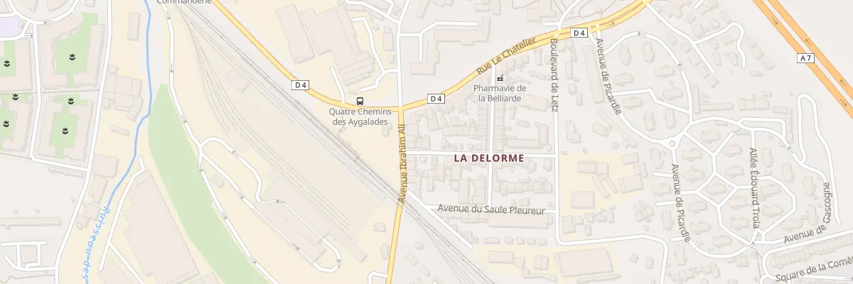 Plan du 3 Rue marcel roman à Marseille 15e Arrondissement