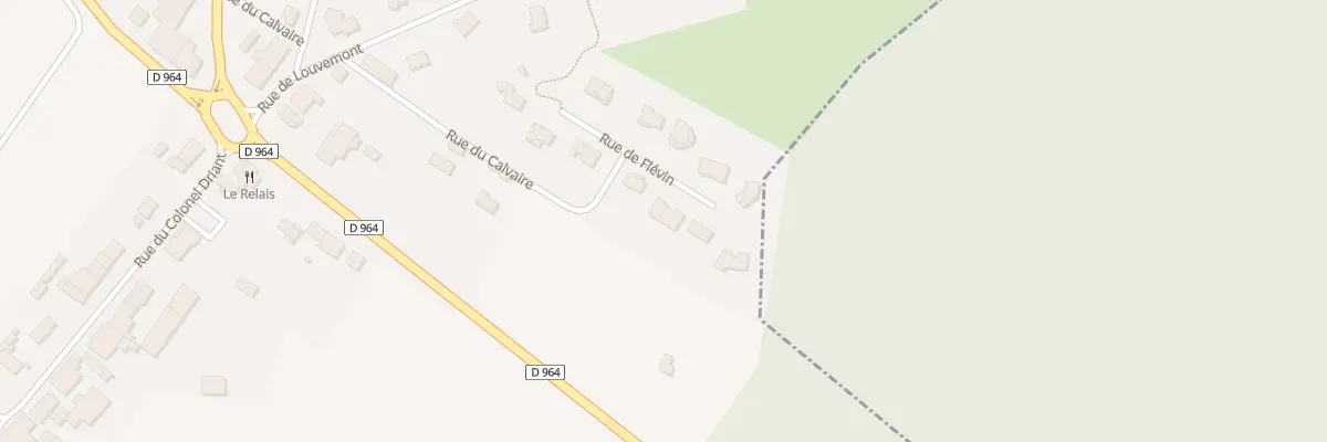 Plan du 9 Rue de Flévin à Vacherauville