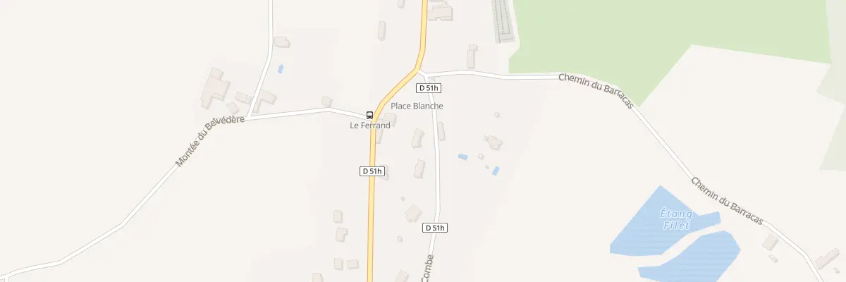 Plan du 4 Che de la Combe à Biol