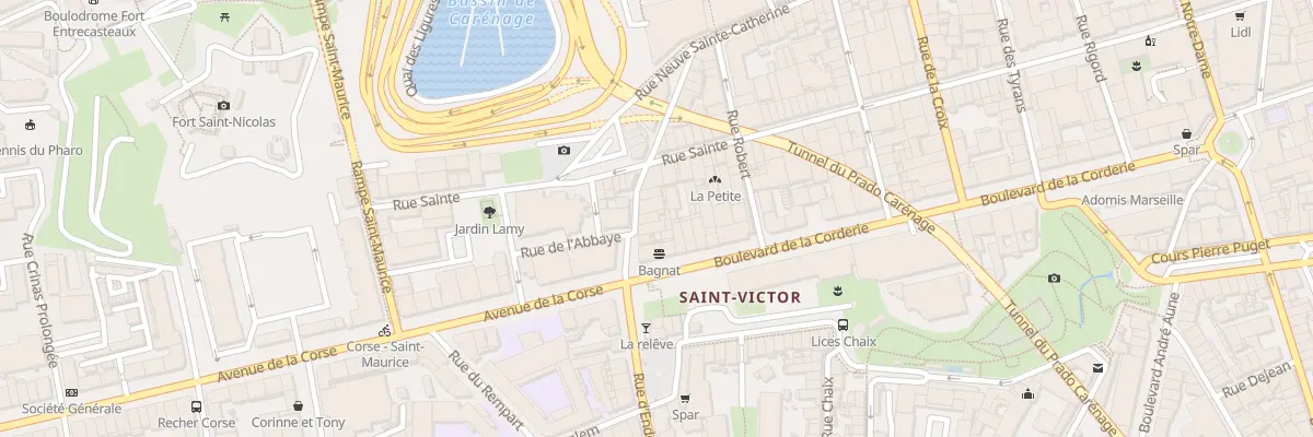 Plan du 33 Rue d’endoume à Marseille 7e Arrondissement