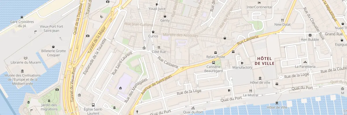 Plan du 4 Rue fonderie vieille à Marseille 2e Arrondissement