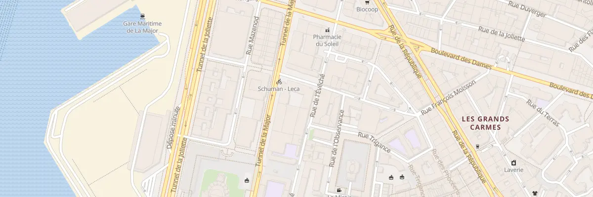 Plan du 30 Av Robert Schuman à Marseille 2e Arrondissement