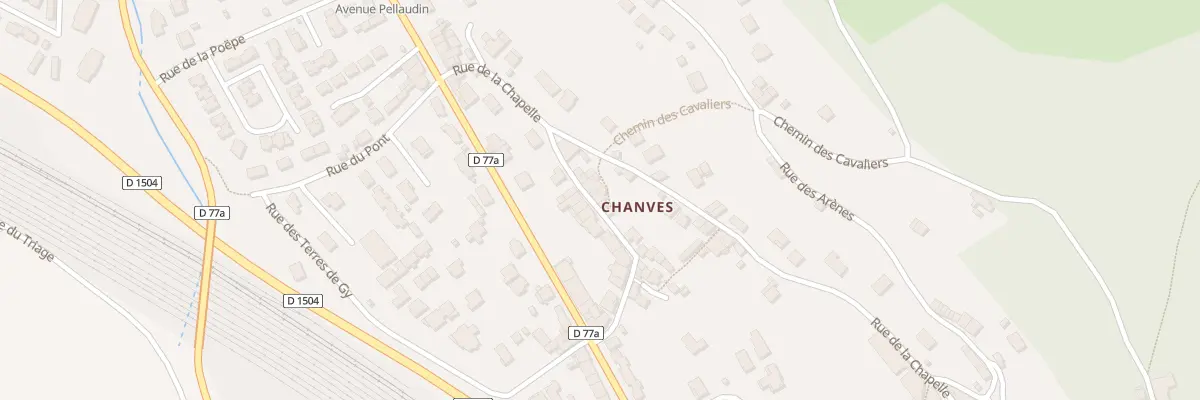Plan du 36 Rue de Chanves à Ambérieu-en-Bugey