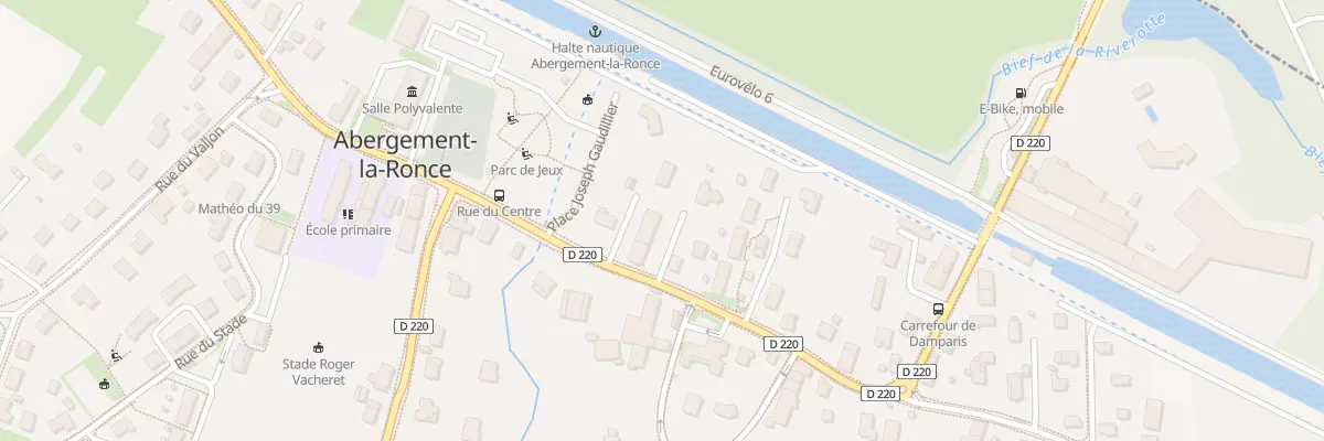 Plan du 2T Rue du Centre à Abergement-la-Ronce