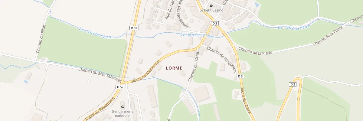 Plan du 5190 Lorme à Val-Revermont