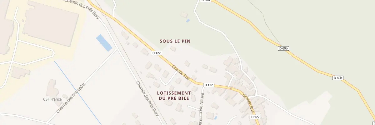 Plan du 11 Rue Sous le Pin à Saint-Sorlin-en-Bugey