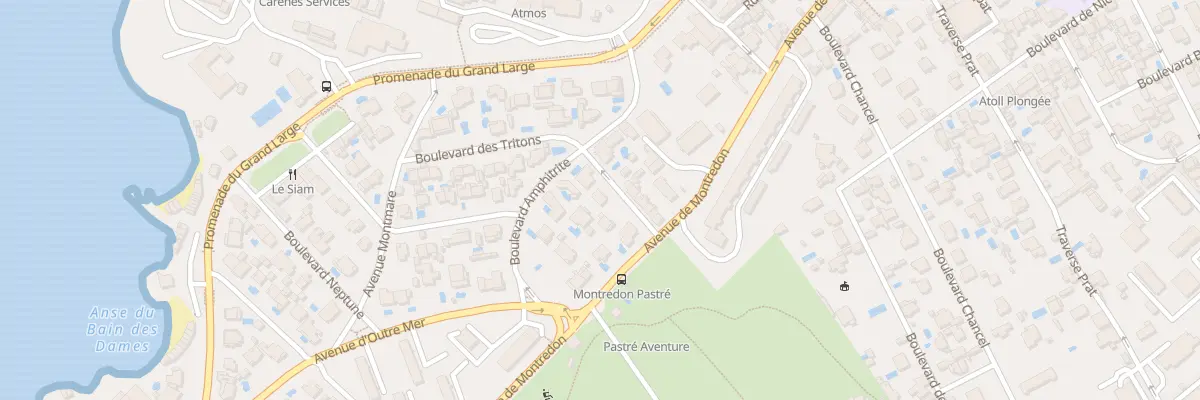 Plan du 5 Bd des Dauphins à Marseille 8e Arrondissement