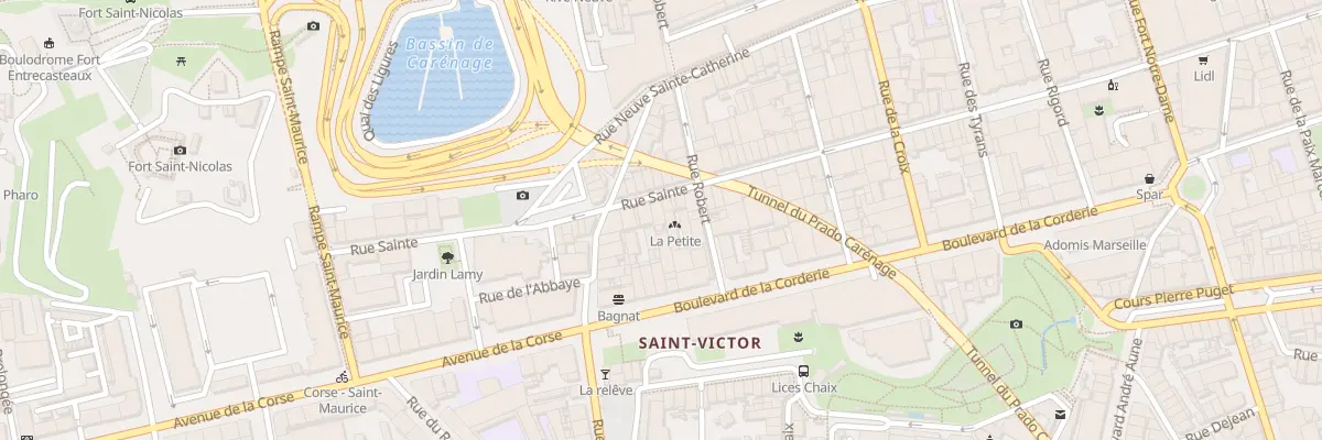 Plan du 147 Rue sainte à Marseille 7e Arrondissement