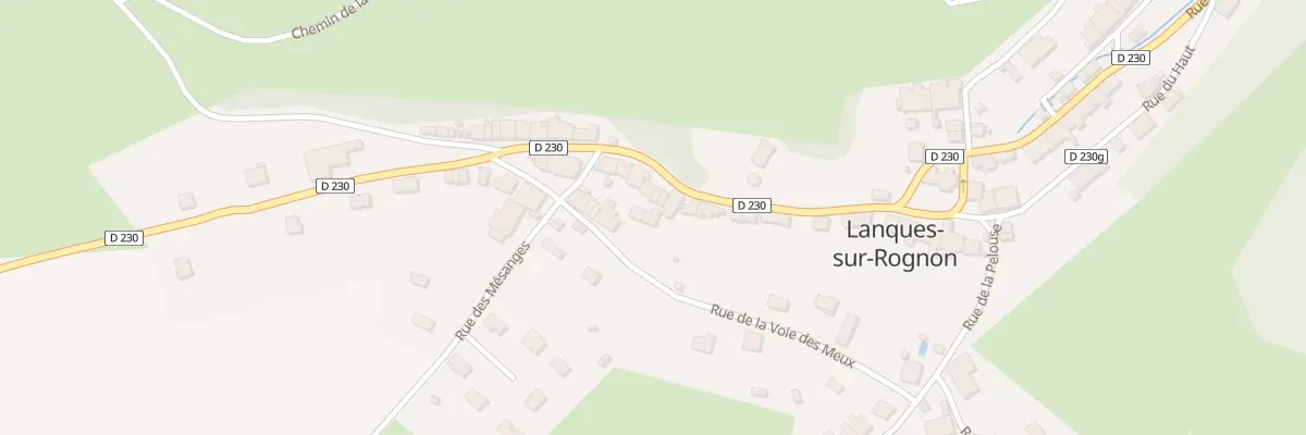 Plan du 2 Rue de la Voie des Meux à Lanques-sur-Rognon