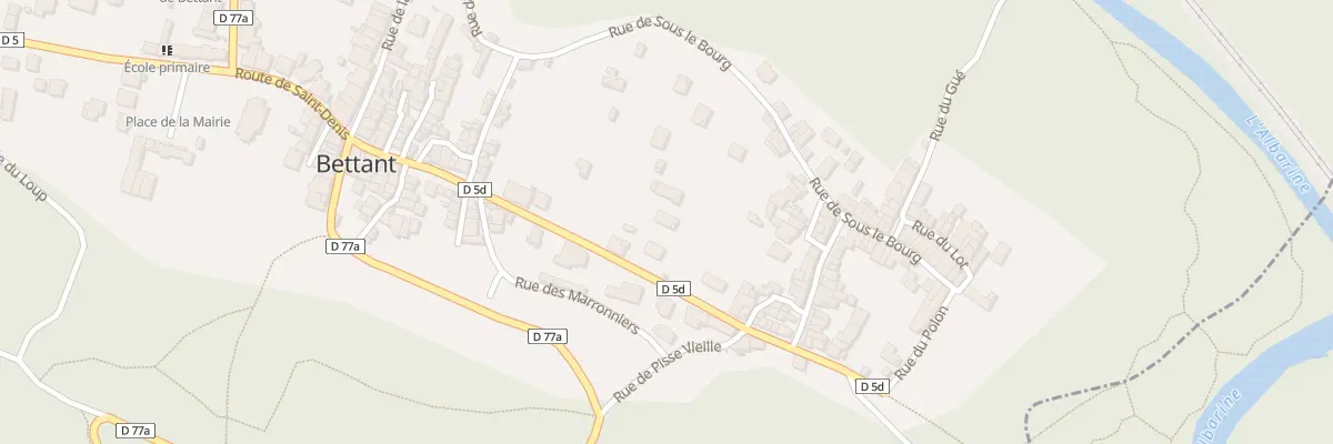 Plan du 340 Rte de Torcieu à Bettant