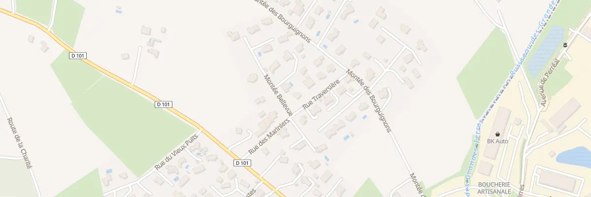 Plan du 2 Mte Bellevue à Gargas