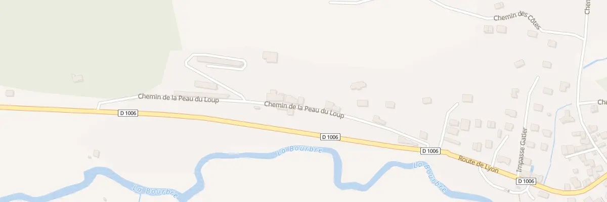 Plan du 22 Che de la Peau du Loup à Cessieu