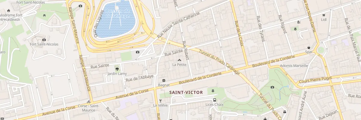 Plan du 145 Rue sainte à Marseille 7e Arrondissement