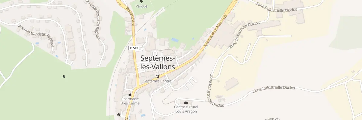 Plan du 183B Av du 8 Mai 1945 à Septèmes-les-Vallons