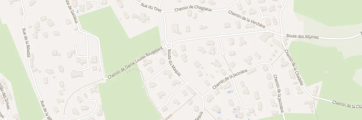 Plan du 98 Rte du Maquis à Cleyzieu